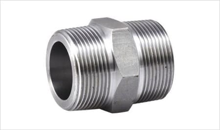 Hex Nipple Precision Pipe Fittings Supplier