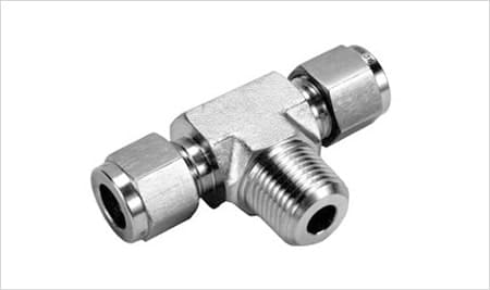 Positionable Male Branch Tee Instrumentation Fittings Supplier